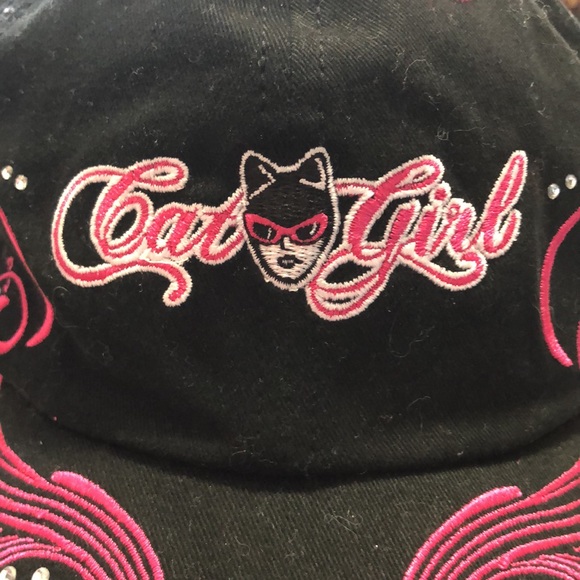 Cat Girl Ball Cap - Picture 3 of 4